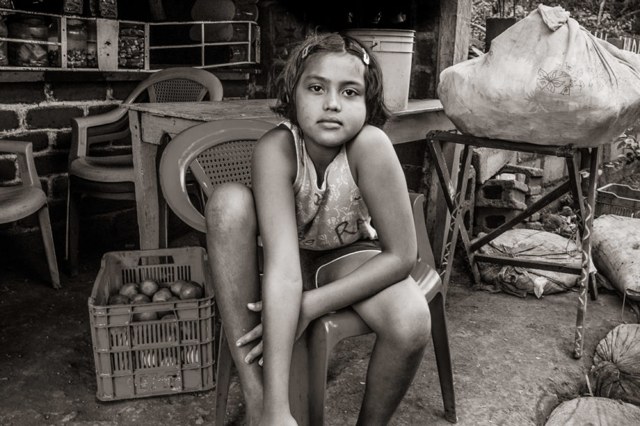 Girl in Chair - Ometepe