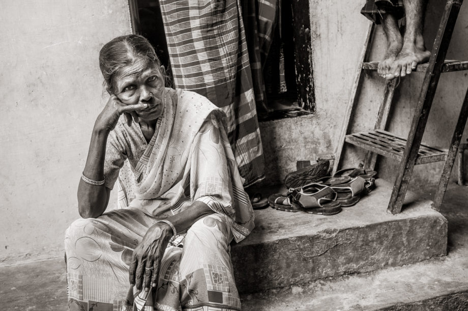 Elderly Woman in Dharavi